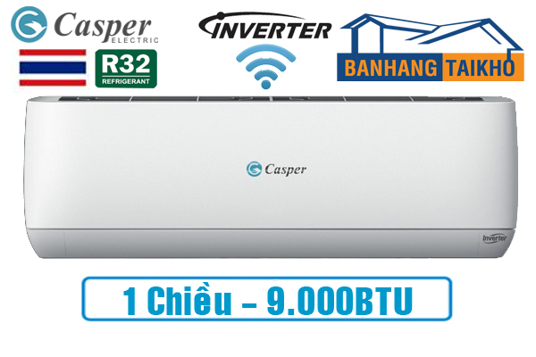 Điều hòa Casper 9000BTU inverter 1 chiều Wifi GC-09TL25