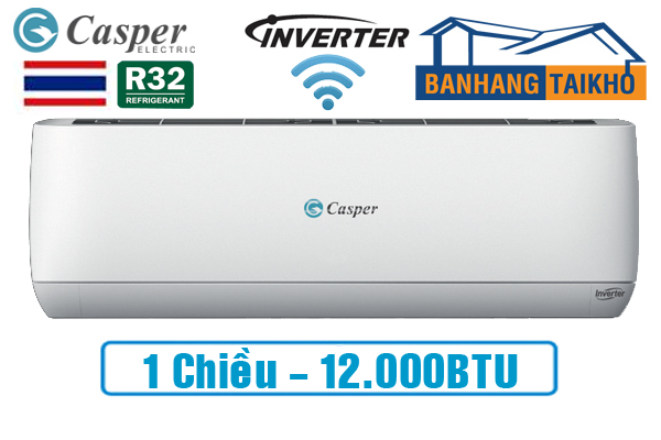 Điều hòa Casper 12000BTU inverter 1 chiều Wifi GC-12TL25