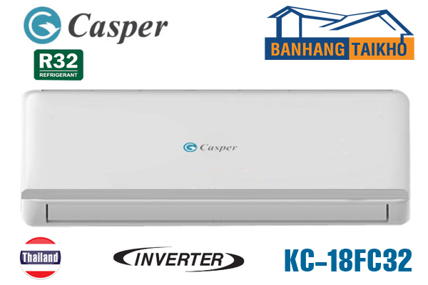 Điều hòa Casper 18000 BTU 1 chiều inverter KC-18FC32